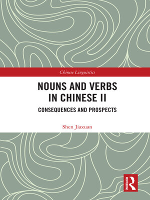 cover image of Nouns and Verbs in Chinese II